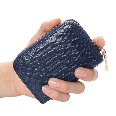 Έκο δερμάτινο πορτοφόλι μικρό γυναικέιο με φερμουάρ