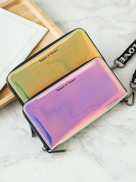 Jauna modeļa sieviešu krāsu maciņš ar rāvējslēdzēju - divi izmēri