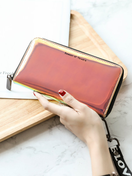 Jauna modeļa sieviešu krāsu maciņš ar rāvējslēdzēju - divi izmēri