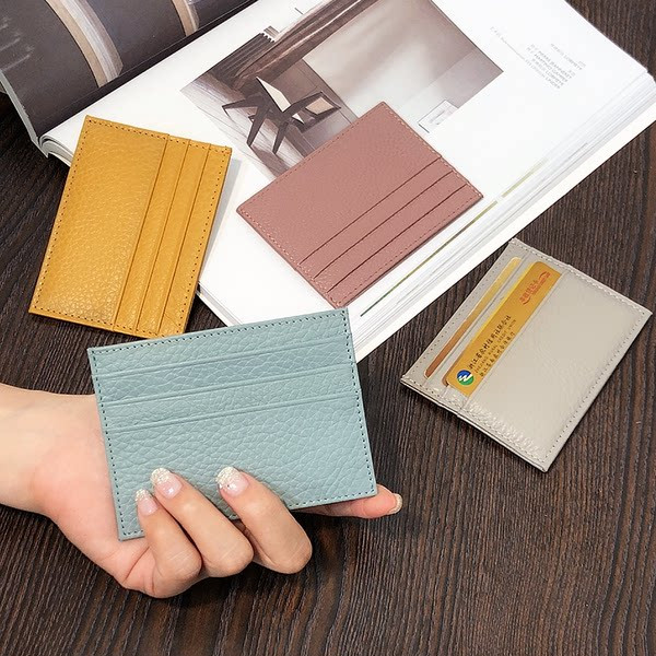 Γυναικείο έκο δερμάτινο πορτοφόλι για κάρτ βιζιτ και κάρτες