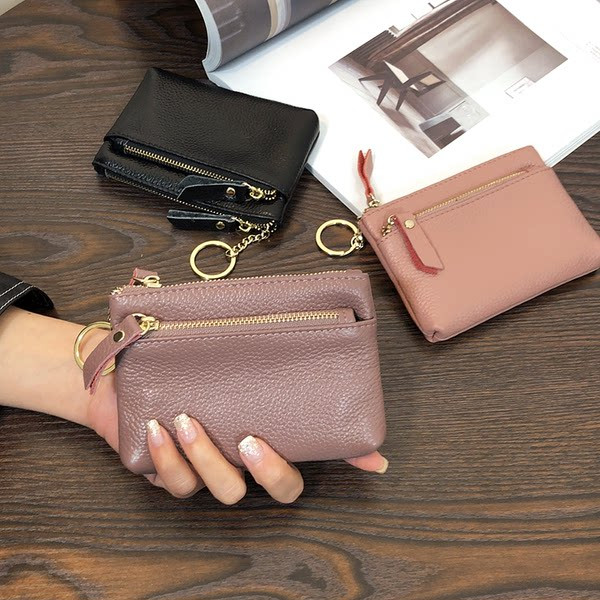 Καθημερινό γυναικείο πορτοφόλι με φερμουάρ