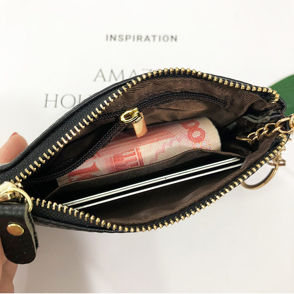 Νέο μοντέλο γυναικείο έκο δερμάτινο πορτοφόλι με φερμουάρ