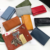 Γυναικείο έκο δερμάτινο πορτοφόλι με θήκη για κλειδιά