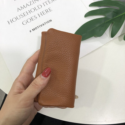 Γυναικείο έκο δερμάτινο πορτοφόλι με θήκη για κλειδιά