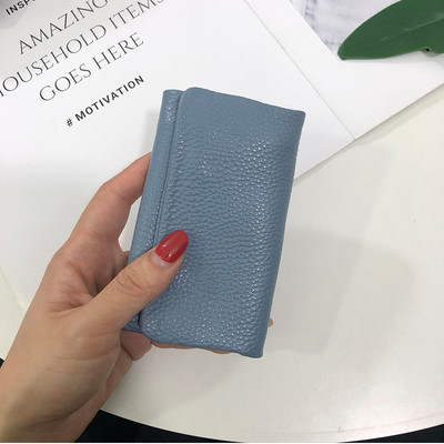 Γυναικείο έκο δερμάτινο πορτοφόλι με θήκη για κλειδιά