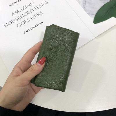 Γυναικείο έκο δερμάτινο πορτοφόλι με θήκη για κλειδιά