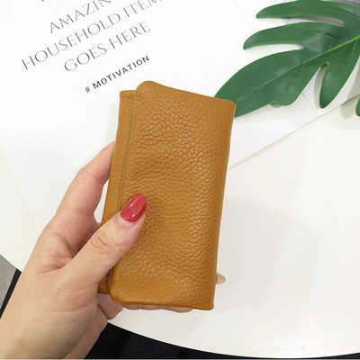 Γυναικείο έκο δερμάτινο πορτοφόλι με θήκη για κλειδιά