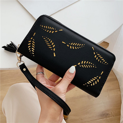 Sieviešu maka reljefa āda ar rokturi