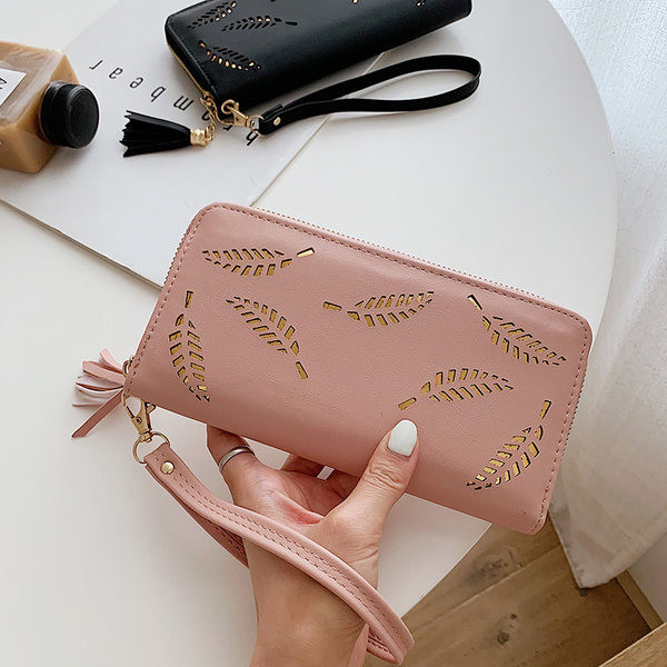 Sieviešu maka reljefa āda ar rokturi