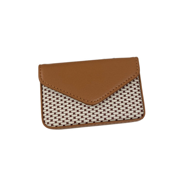 Γυναικείο πορτοφόλι για κάρτες με κούμπωμα