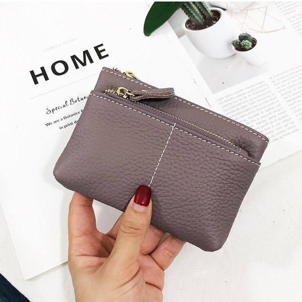 Γυναικείο έκο δερμάτινο πορτοφόλι και θήκη για κέρματα 