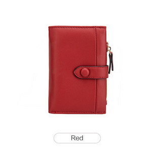 Πολυλειτουργικό γυναικείο πορτοφόλι κατασκευασμένο από faux δέρμα με μεταλλική στερέωση