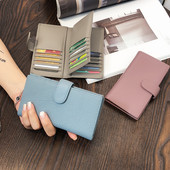 Γυναικείο έκο δερμάτινο πορτοφόλι για πιστωτικές κάρτες