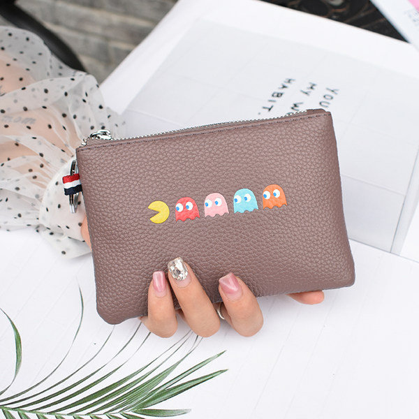 Sieviešu ādas somiņa ar aplikāciju