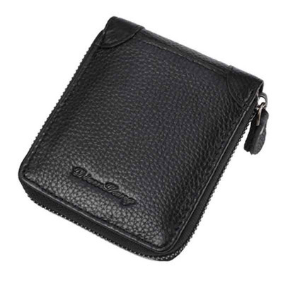 Sieviešu maks ar rāvējslēdzēju un vairākiem nodalījumiem no eko ādas