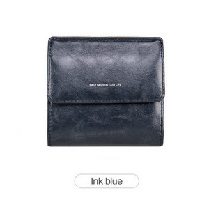 Jauna modeļa sieviešu ādas maks ar monētu kabatu vairākās krāsās