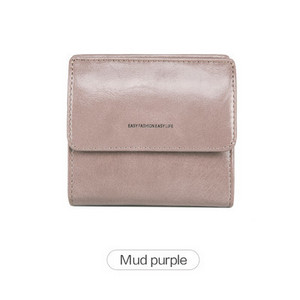 Jauna modeļa sieviešu ādas maks ar monētu kabatu vairākās krāsās