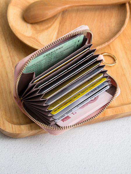 Mazs sieviešu maciņš dokumentiem vairākās krāsās