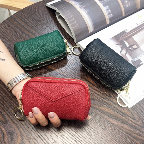 Sieviešu soma no eko ādas ar rāvējslēdzēju un diviem nodalījumiem