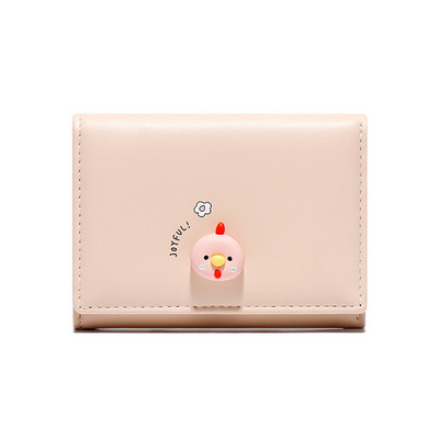 Neliels sieviešu maks ar 3D apdari un metāla aizdari