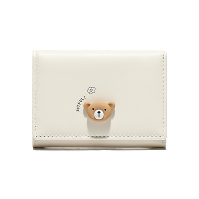 Neliels sieviešu maks ar 3D apdari un metāla aizdari