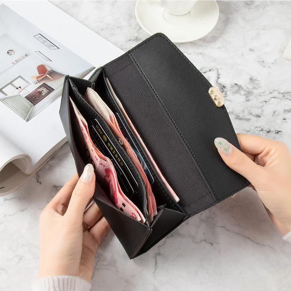 Eleganta sieviešu somiņa no eko ādas ar metāla aizdari