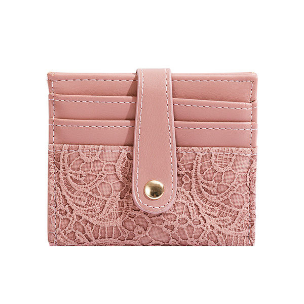 Sieviešu maks ar karšu slotiem un metāla aizdari