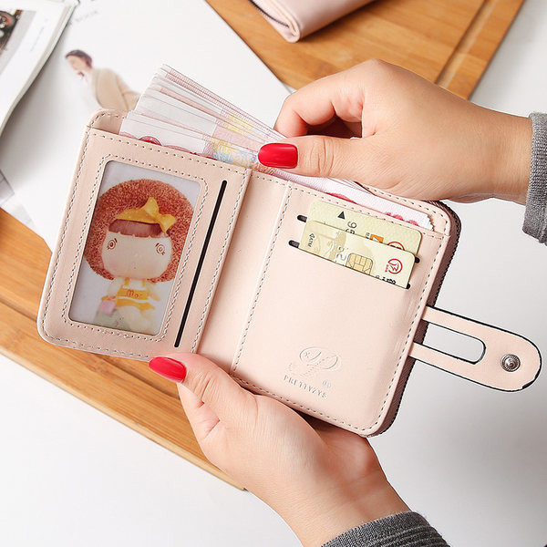 Jauna modeļa mazs sieviešu maciņš no mākslīgās ādas