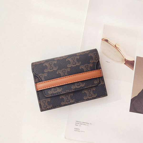 Portofel de dama din piele cu compartimente pentru documente