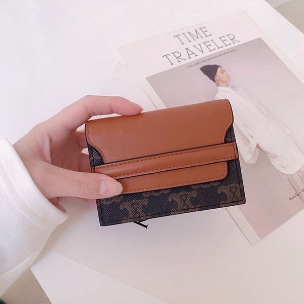 Portofel de dama din piele cu compartimente pentru documente