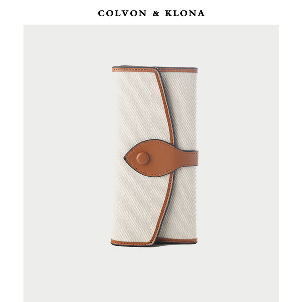 Garš sieviešu ādas maks - vienkrāsains modelis vai ar ziedu rakstu