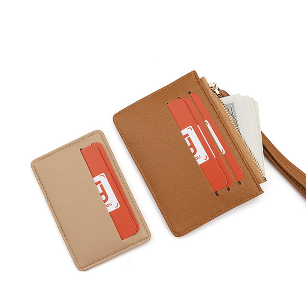 Portofel de dama cu maner de mana si compartiment pentru documente