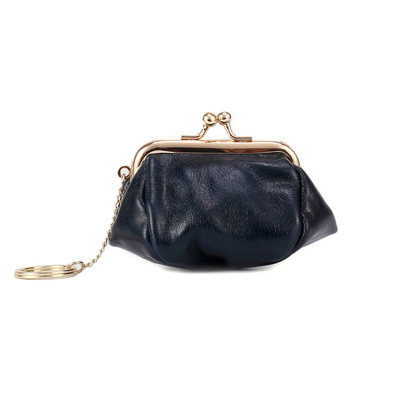 Portofel de dama din piele cu inchidere metalica - doua modele