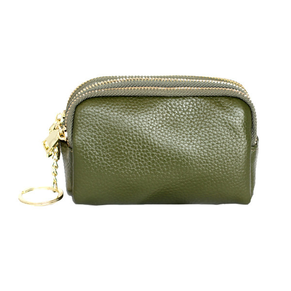 Sieviešu ikdienas maciņš ar metāla atslēgu piekariņu