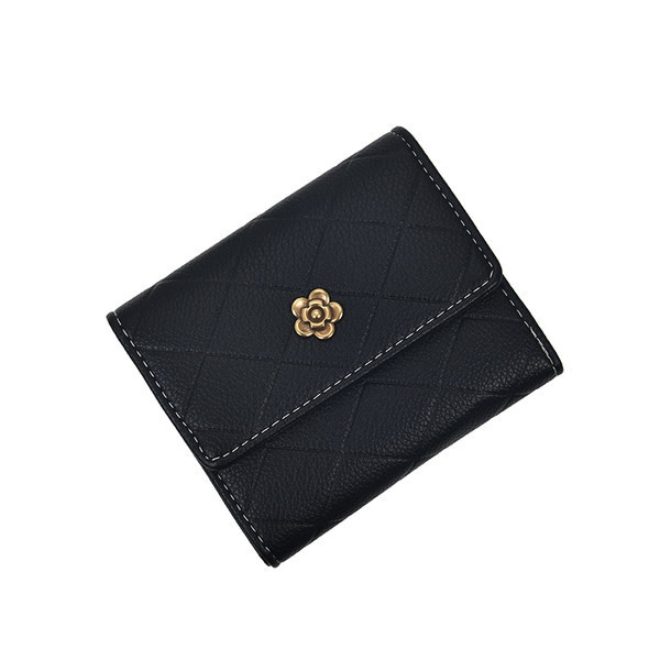 Sieviešu ādas maks ar metāla aizdari vairākās krāsās