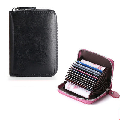 Sieviešu maks kredītkartēm un eko-ādas dokumentiem