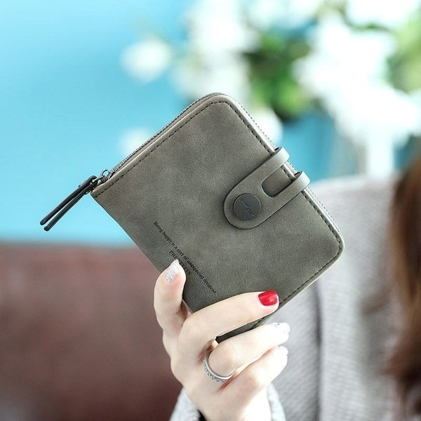 Neliels sieviešu maks ar kabatiņu eko ādas monētām