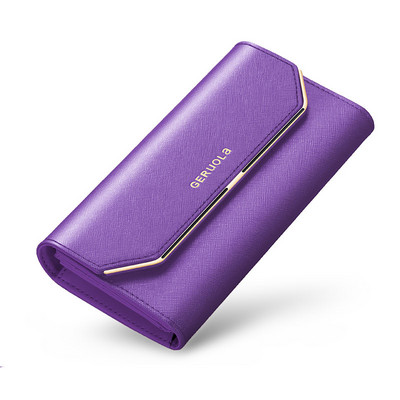 Moteriška odinė piniginė su užrašu