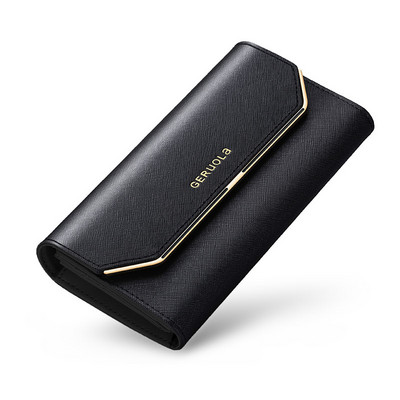 Moteriška odinė piniginė su užrašu