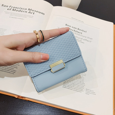 Sieviešu ādas maks ar debetkartes nodalījumu