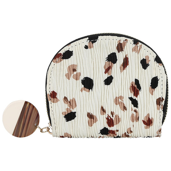 Sieviešu mini maks ar aplikācijām un metāla elementu