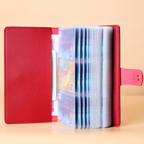 Γυναικείο έκο δερμάτινο πορτοφόλι για έγγραφα και χρεωστικές κάρτες - δύο μοντέλα
