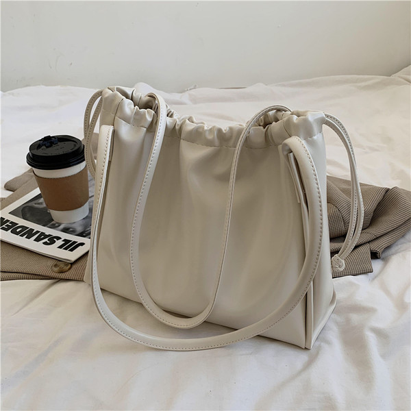 Jauna modeļa sieviešu ādas soma ar mežģīnēm