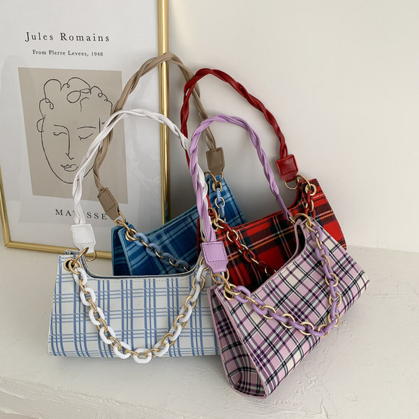 Jauna modeļa eleganta sieviešu soma ar īsu un garu rokturi