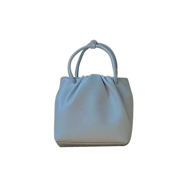 Geanta de dama din piele cu maner scurt