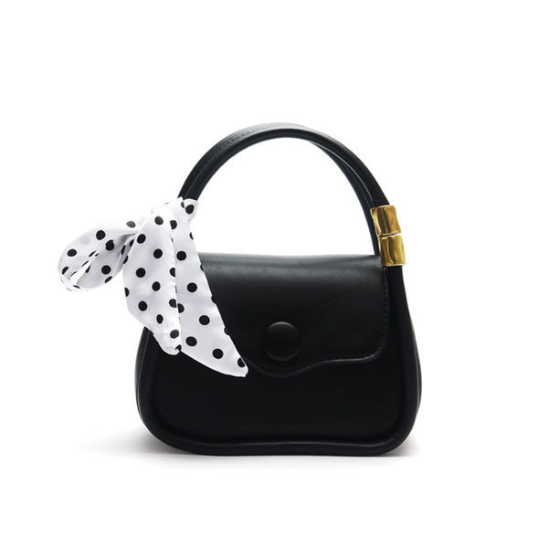 Jauna modeļa eko-ādas soma ar lenti un metāla rokturi