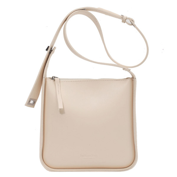 Sieviešu ikdienas ādas soma ar garu rokturi