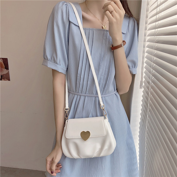 Geanta de dama cu inchizator metalic si maner lung - mai multe culori