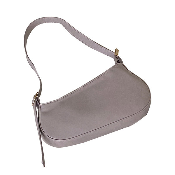 Γυναικεία τσάντα με μακριά λαβή και φερμουάρ