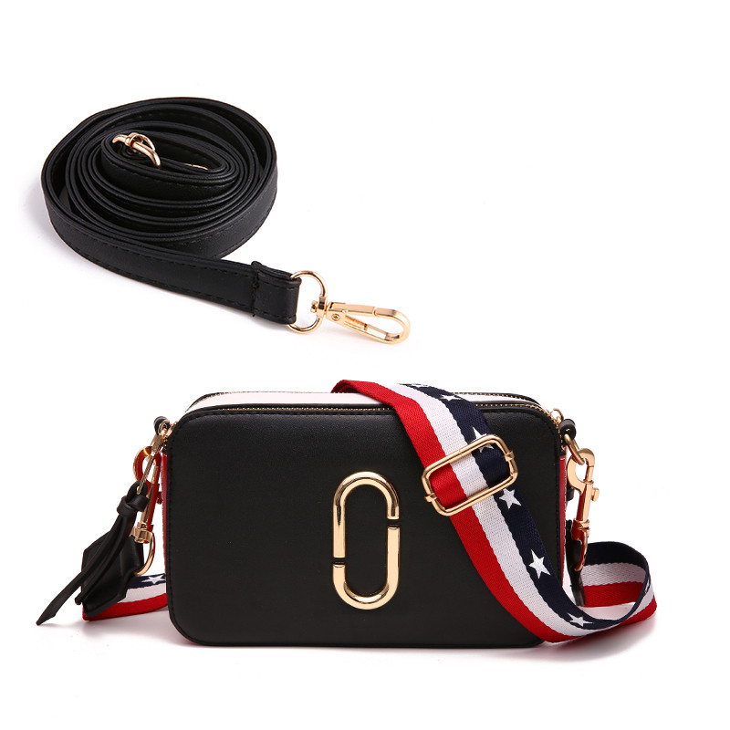 Γυναικεία έκο δερμάτινη τσάντα καθημερινή με υφασμάτινη λαβή